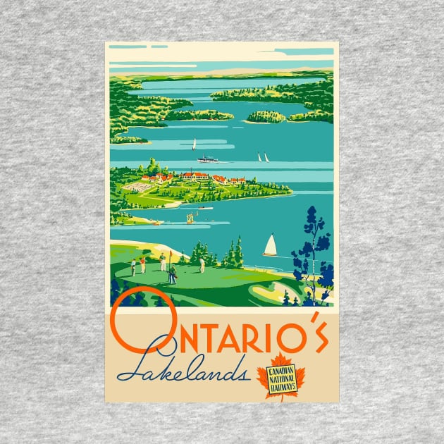 Poster Ontario Lakelands by Yaelledark